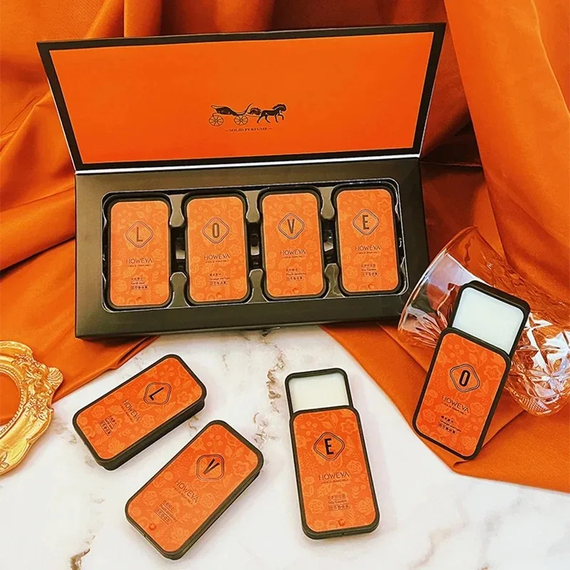 Набор твердых духов, 4 шт., с  – обзор и цена Home Fragrance Gift